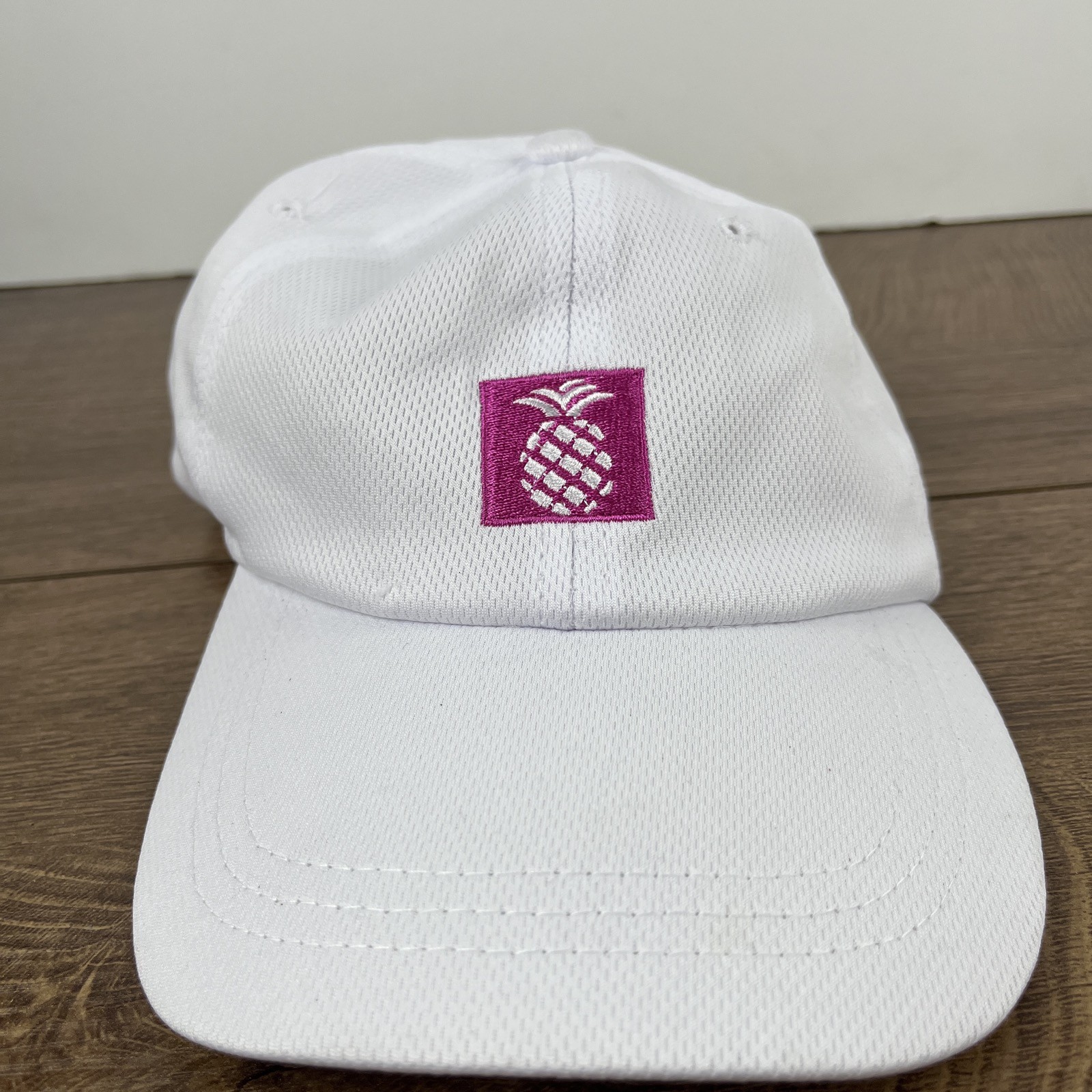 Pineapple Hat Pineapple White Adjustable Hat Pine… - image 1