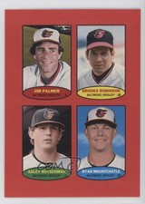 2023 Heritage 1974 Topps Baseball Stamps Red Jim Palmer Brooks Robinson HOF 2g8