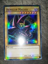 Yu-Gi-Oh! Dark Magician YGLD-DEB02 Ultra Rare German Near Mint Red Artwork