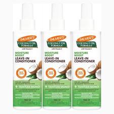 Palmer's Coconut Oil Moisture Boost Leave-In Conditioner 250ml x 3