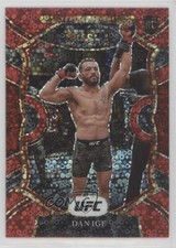 2021 Panini Select UFC Concourse Red Disco Prizm 140/199 Dan Ige #2 16w8