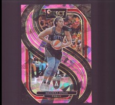 2025 Panini Select WNBA - Premier Level Brionna Jones #107 Pink Ice Prizm