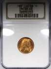1909 Lincoln Cent NGC MS65RD RED Uncirculated Flashy 1C