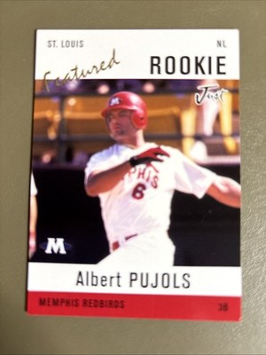 Albert Pujols Just Rookie Card 2004 Featured Insert AP5. RC. St. Louis Farm Team