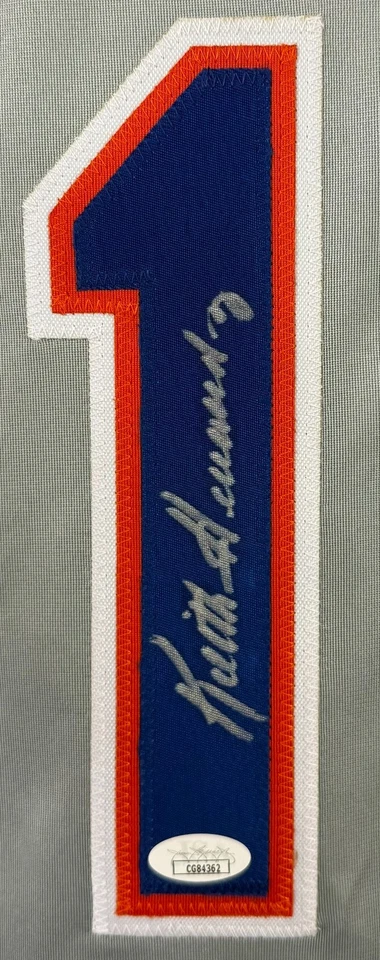 Keith Hernandez autographed signed jersey MLB New York Mets JSA COA - Image 2 of 3