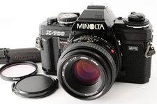 [Excellent] Minolta X-700 Black Film Camera MD 50mm f/1.7 Lens from Japan #1114