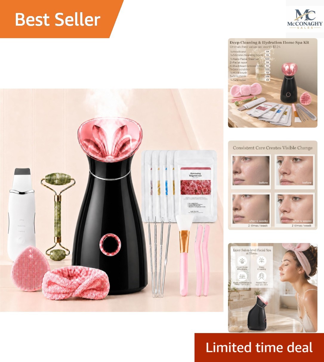 Facial Steamer Kit