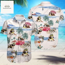 Shih Tzu Button Shirt Shih Tzu Hawaiian Shirt Dog Lover Shirt Shih Tzu Shirt Shi