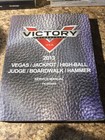 2013 Victory High Ball Motorcycle Shop Service Repair Manual PN 9924060 xz