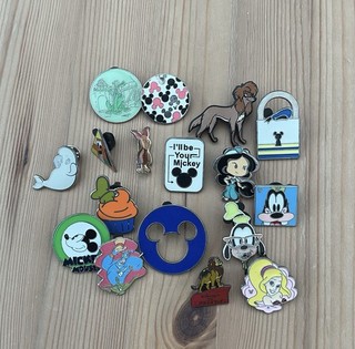 Job Lot Disney Pin Badges Bundle