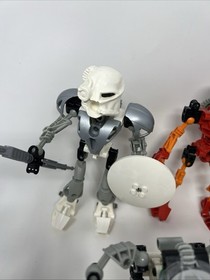 LEGO Bionicle Lot Original Toa Mata Set of 8 + Masks (8531-8536)