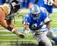 MEKHI WINGO SIGNED 8x10 PHOTO DETROIT LIONS FOOTBALL AUTOGRAPH AUTHENTIC COA