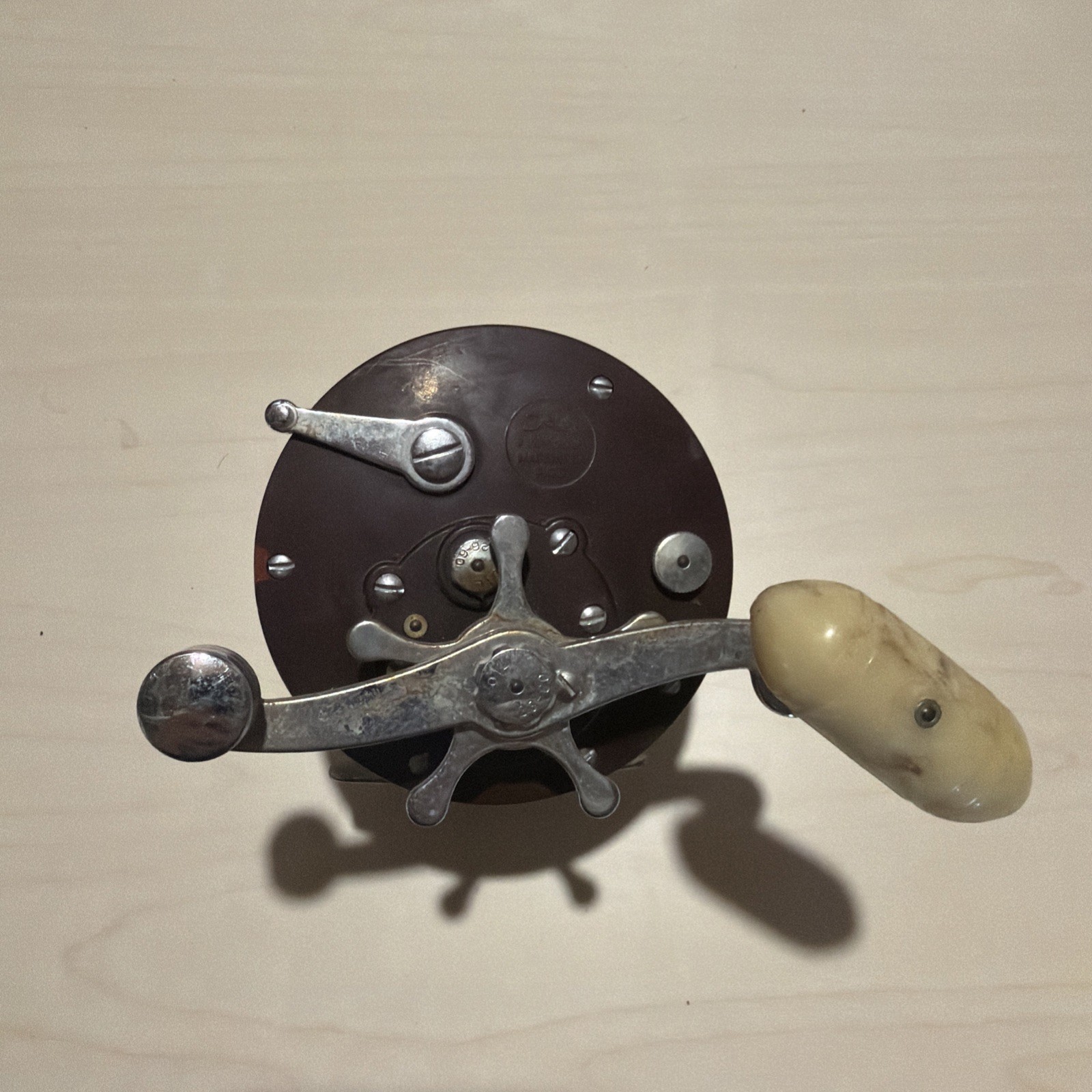 Vintage Penn Peer model No. 309 Level Wind Fishing Reel made