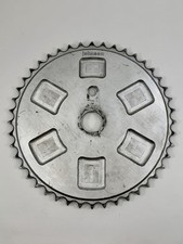 Vintage GT Johnson 44T Sprocket Mid School BMX Silver Bump Pro Performer