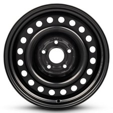 16 Inch Black Steel Wheel For 2002-2006 Acura Rsx Irpc 5x114.3 16x6.5 Oem Steel