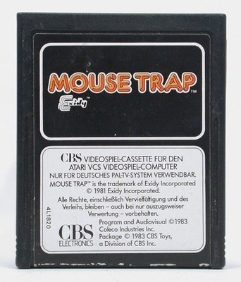 Atari 2600 - Mouse Trap #Textlabel Modul mit Anl.
