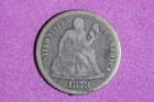 Estate Find 1878 Seated Liberty Dime #K59668