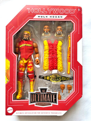 Mattel WWE Ultimate Edition Hollywood Hulk Hogan Wrestling Action Figure New