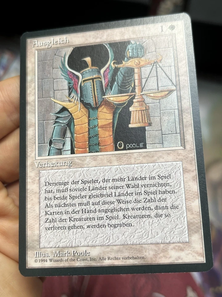 German FBB • Balance • Unplayed / Mostly Clean • Mtg (1842) - Image 3 of 4