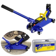 2 Ton Hydraulic Low Profile Trolley Jack Workshop Garage Tool Blue Jack 2 Tonne