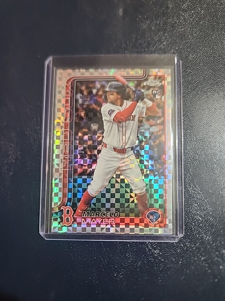 2025 Topps Chrome Update - Marcelo Mayer #USC9 Prism Refractor (RC)