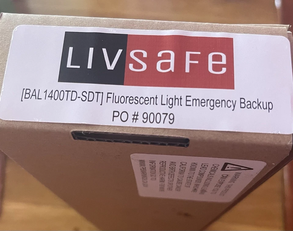 Luz fluorescente de respaldo de emergencia Lineage BAL1400TD-STD - Imagen 4 de 4