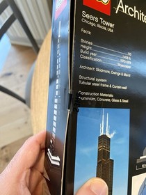 LEGO Architecture 21000 Sears Tower Adam Reed Tucker Sealed Box | Retired