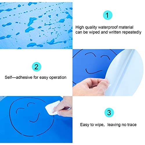 16 Pcs 8 Colors Dry Erase Circles for Classroom Tables 16 Pack-8 Colors - Picture 5 of 7