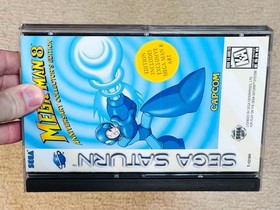 Mega Man 8 - (Sega Saturn) Game Complete CIB w/ Manual & Registration