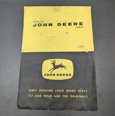 #ad Genuine John Deere Parts Envelope with T 25139 Gasket 00612 Original NOS $44.99