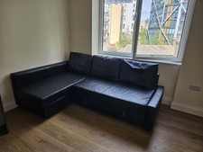 IKEA Friheten Corner Sofa-Bed Bomstad Black With Storage DELIVERY AVAILABLE