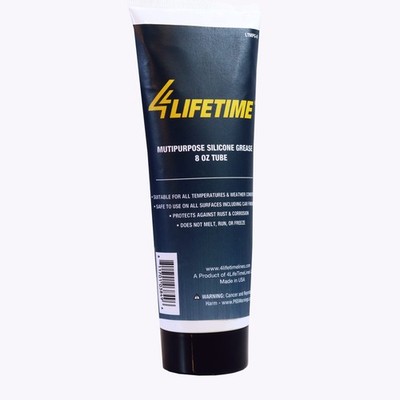 Multi-Purpose Silicone Grease 8 oz Tube Brake Grease All-Weather Lubricant fo...