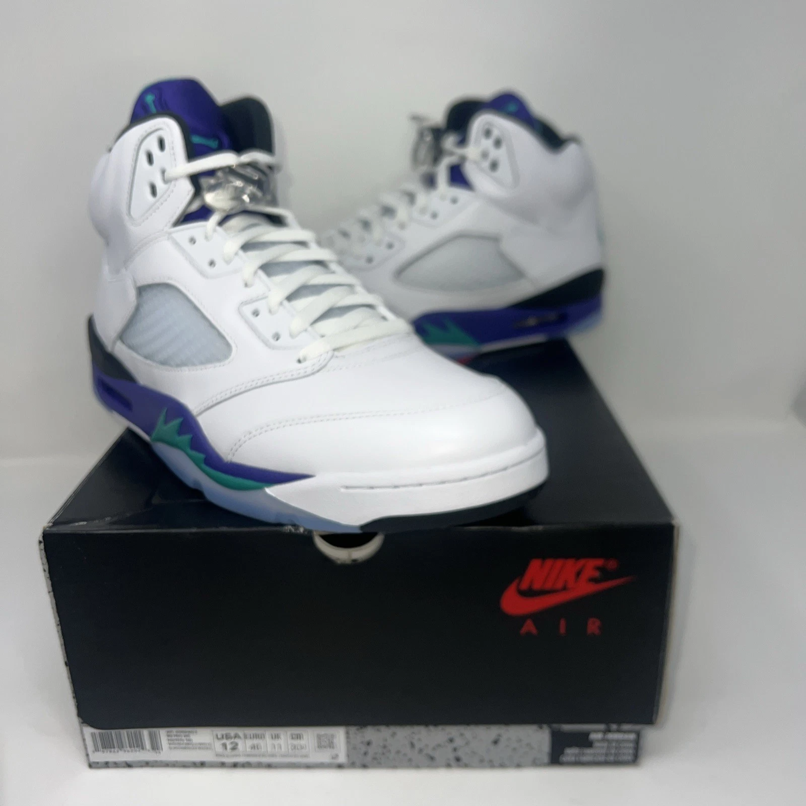 Jordan 5 Retro Grape Taglia 12 2025 Fresh Prince Of Belair
