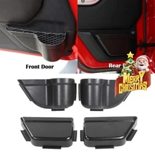 Front & Rear Door Side Storage Box Door Pocket Organizer for 11+Jeep Wrangler JK