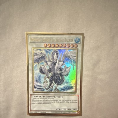 Konami Trishula, Dragon of the Ice Barrier HA01-EN050 1st Ed Secret Rare Foil