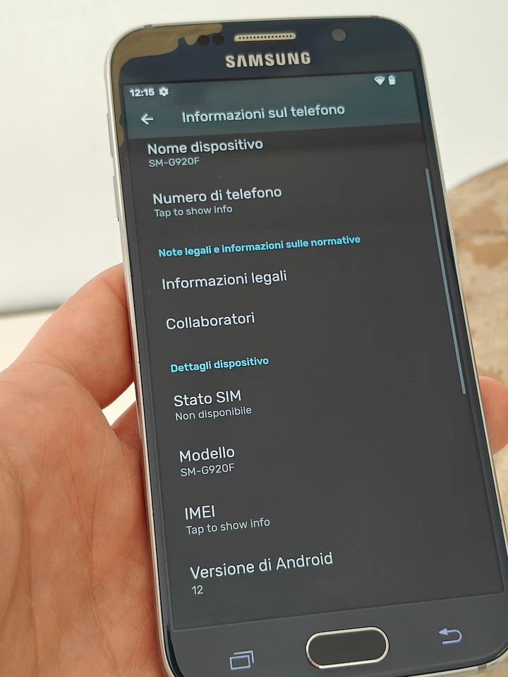 Samsung Galaxy S6 G920F - Immagine 2 di 4