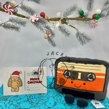 Authentic Jellycat Amuseable Cassette Tape | Retired | New | Same-Day Ship