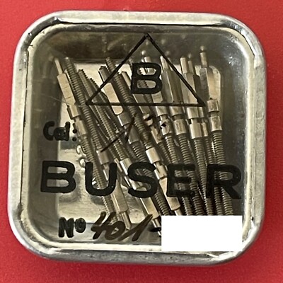 Lot De Tiges Pour Mouvement De Montre Buser – Réf. 25 115 145 180 170 – Neuf Avec étiquettes