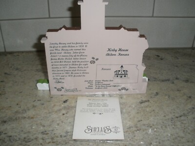 SHEILA'S COLLECTIBLE HOUSE KIRBY HOUSE ABILENE KANSAS (S1) | eBay