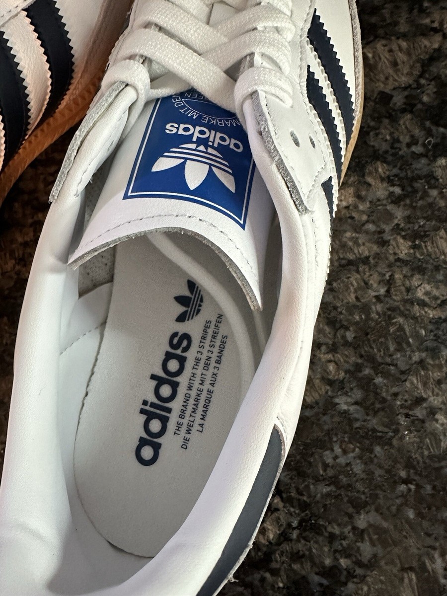 adidas gazelle silver green womens adidas Samba OG White Night Indigo Gum main image 1