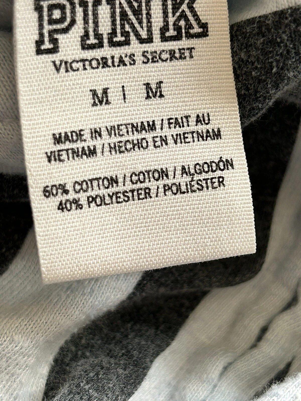 victoria-secret-vs full zip lightweight long sleeve hoodie