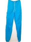 Fashion Nova Neon Blue Windbreaker Jogger Size S 100% nylon sexy Cargo See Descr — photo 1