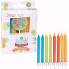 Colourful Animal Candles Cake Topper 11 Pcs Birthday Cake Cute Party Animals