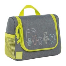 Lassig Kids Mini Washbag About Friends, Melange Grey