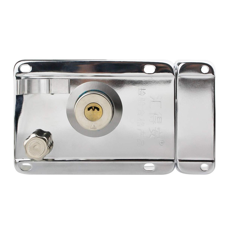 Home Door Gate Safety Vertical Keyway Cylinder Deadbolt Rim Lock Set eBay