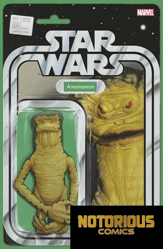 Star Wars #17 Action Figure Variant Marvel Comics 1st Print