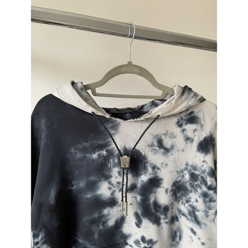 Alexander wang classic black tie dye sweatshirt hoodie - Picture 2 of 8