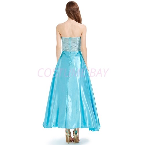 Womens Frozen Elsa Anna Dress Cape Queen Costume Cosplay Book Week AU Halloween - Picture 22 of 39