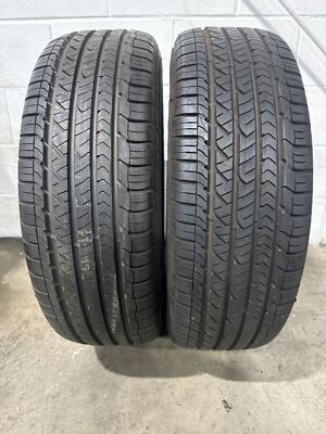 2x P225/60R18 Goodyear Eagle Sport All-Season 9-10/32 Used Tires