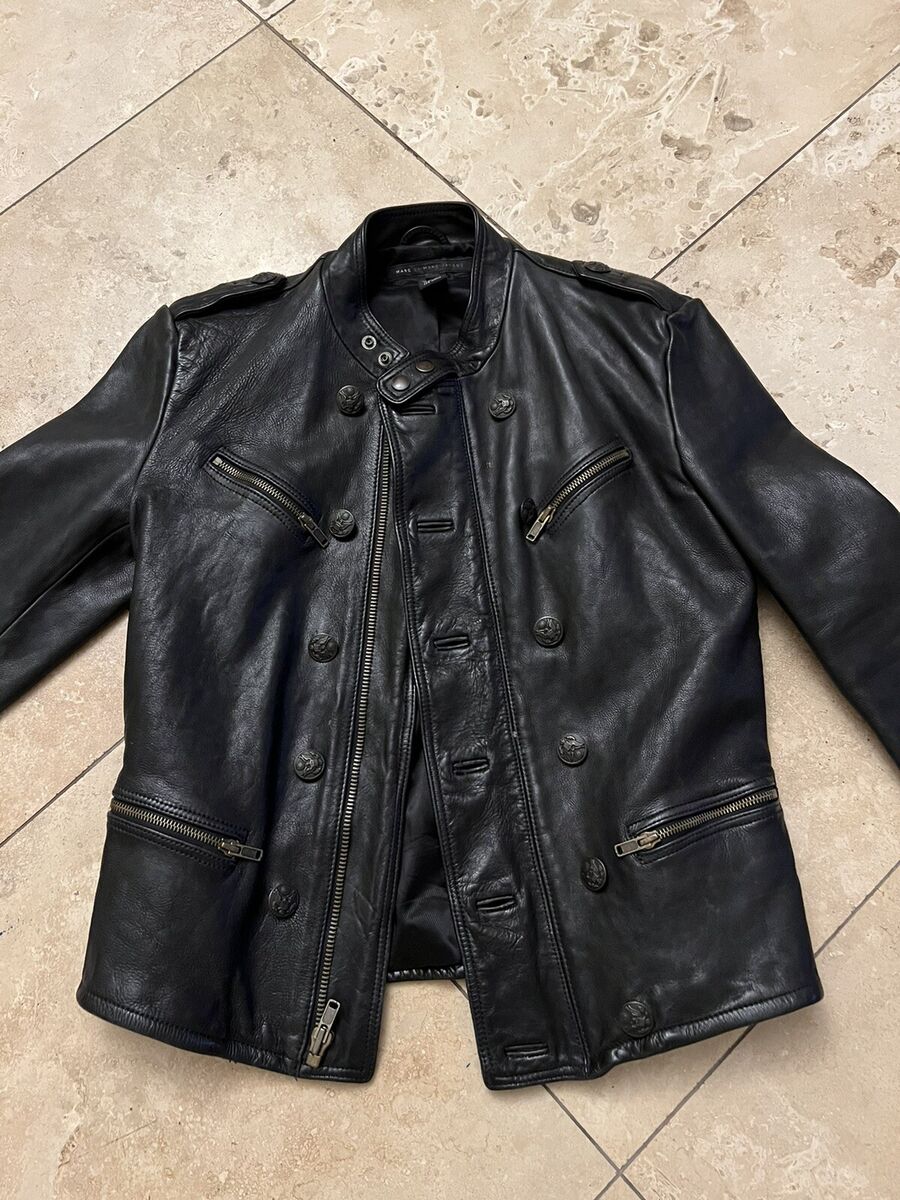 marc by marc jacobs Men's Leather jacket Size Small Original marc by marc jacobs Men's Leather jacket Size Small Original